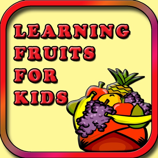 Fun Learning Fruit Names for Toddlers iOS App