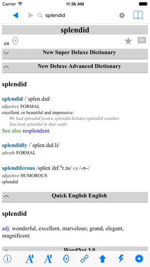 New English Advanced Super Deluxe Dictionary(圖5)-速報App