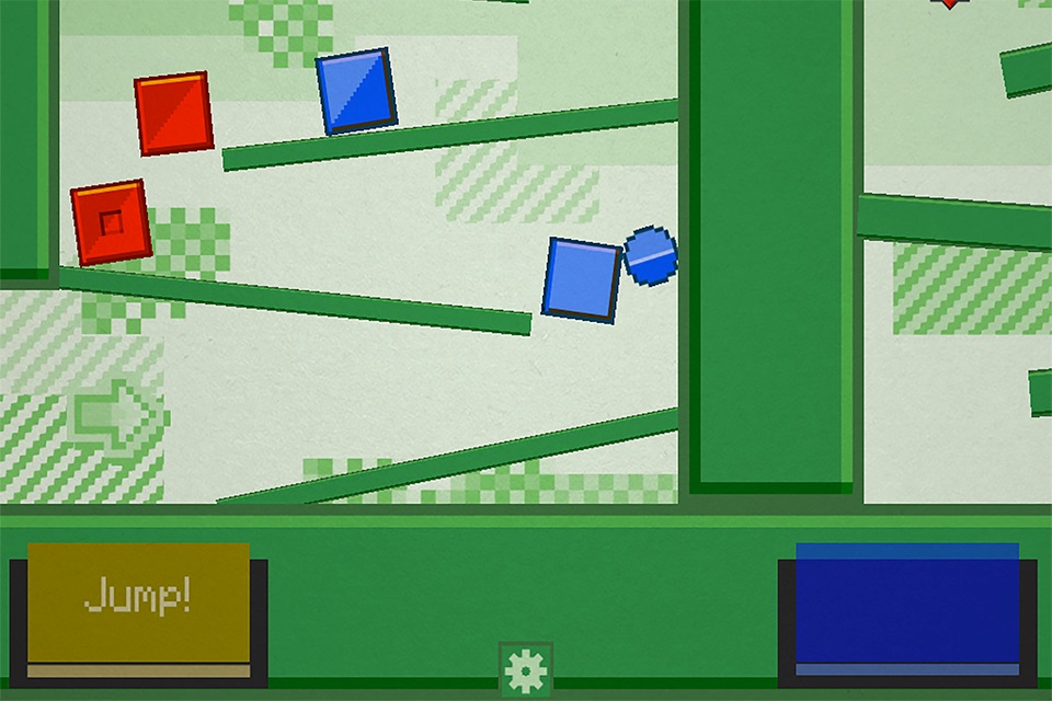 Blue red jump screenshot 2