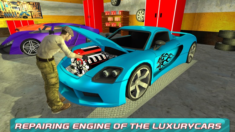 Sports Cars Mechanic Garage screenshot-4
