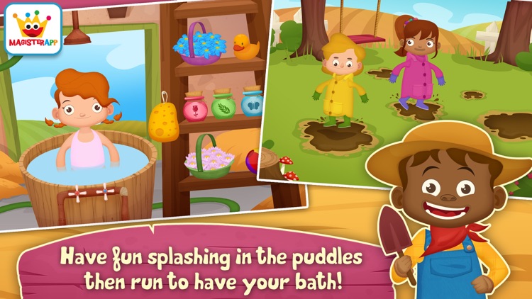 Dirty Farm: Animals & Games for toddlers and kids screenshot-4