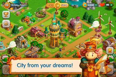 Alchemy Town - puzzle city builder screenshot 2