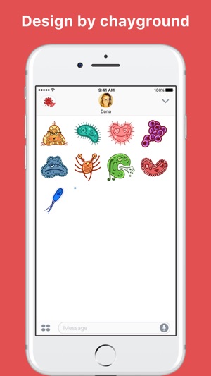 Microbes stickers by chayground(圖2)-速報App