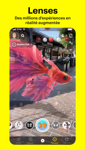 Snapchat capture d'écran 3