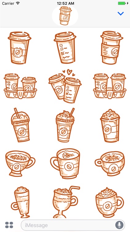 Coffee time! iMessage stickers screenshot-4