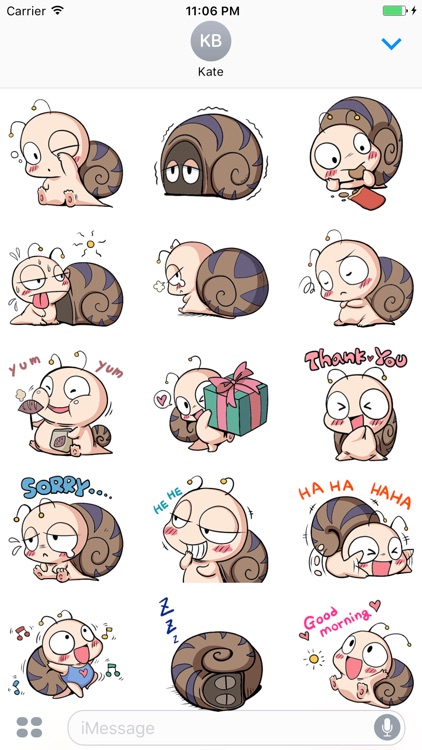 Murphi The Cute Snail