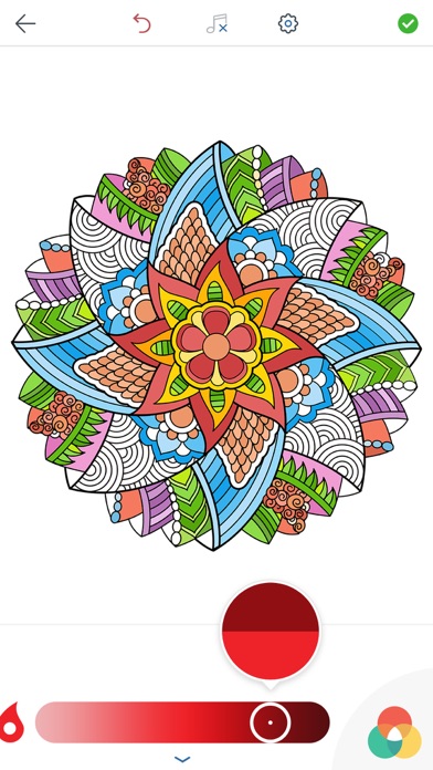 How to cancel & delete Magic Mandalas - Coloring Book for Adults from iphone & ipad 3