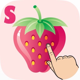 ABC Alphabet Fruit Vocabulary Coloring Kids Games