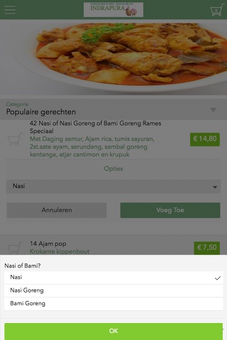 Restaurant Indrapura Rijswijk screenshot 2