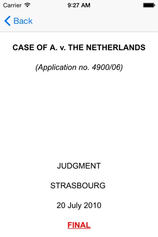 European Court of Human Rights screenshot 3