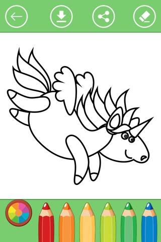 Horses Coloring Book for Kids: Learn to color screenshot 2
