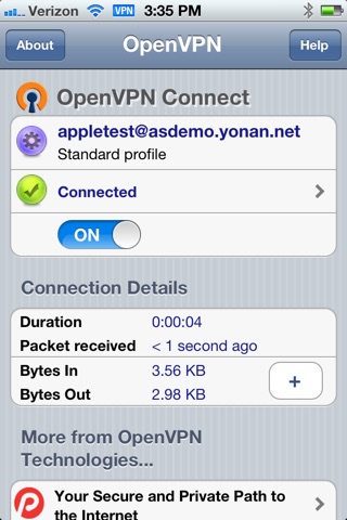 OpenVPN Connect – OpenVPN App screenshot 4