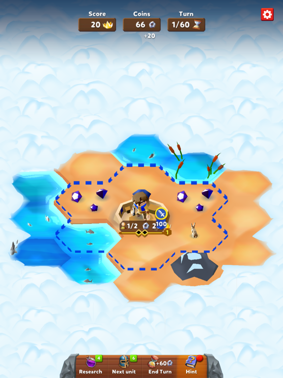 Hexapolis: Turn based strategy screenshot 2
