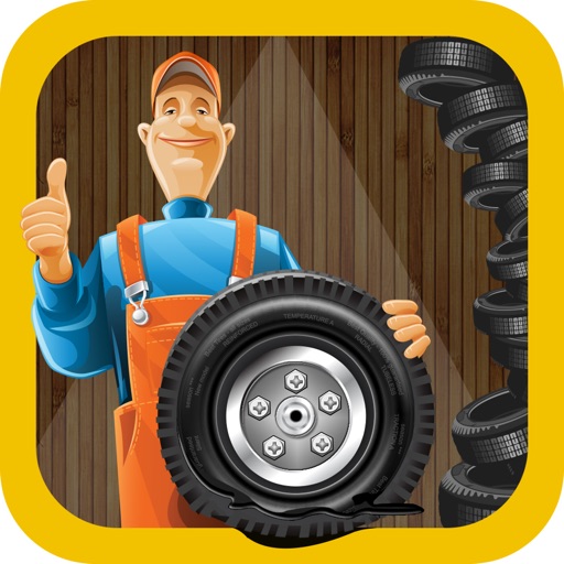 Tyre Repairing Shop - Little Kids Workshop Game