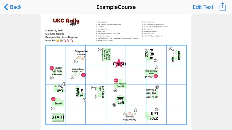 UKC Rally App
