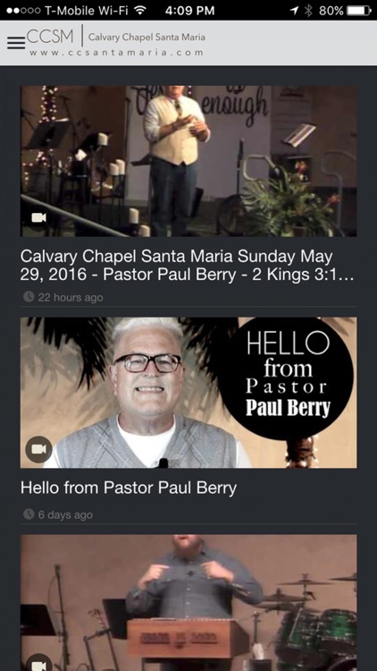 Calvary Chapel Santa Maria app