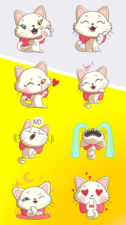 Nika The Cat Stickers Pack 1 screenshot-3