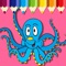 Coloring Octopus Pages Game Free Education
