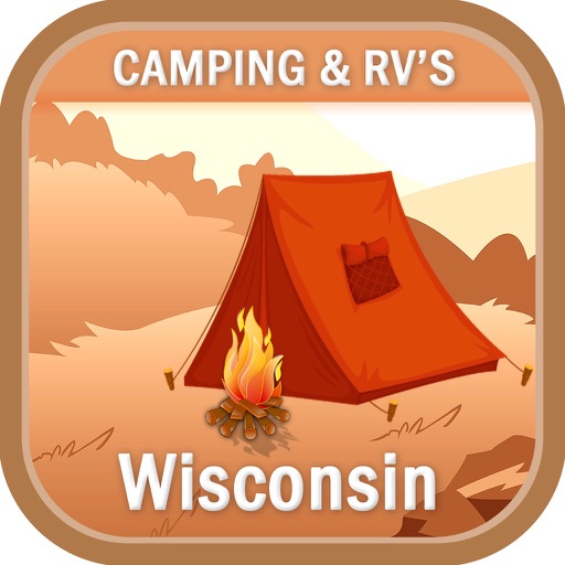 Wisconsin Campgrounds & Hiking Trails Offline icon