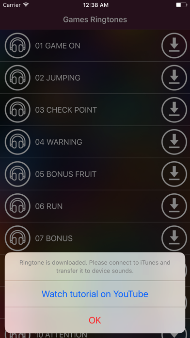 Video Games Ringtones-Free Retro Sounds for iPhone screenshot 4