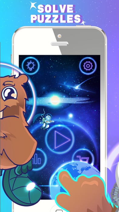 Space Beaver: Fast reaction game with gesture screenshot 2