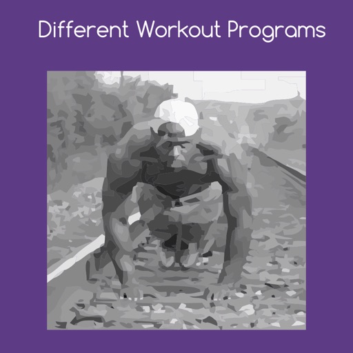 Different workout programs icon