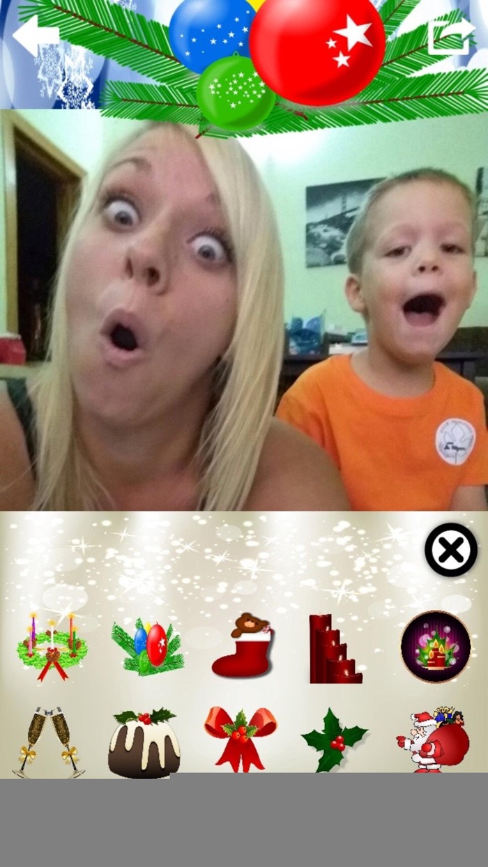 Christmas Stickers  Paint