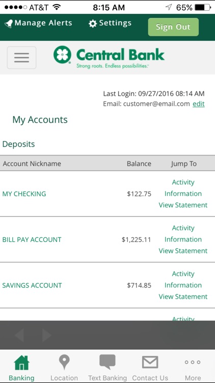 Central Bank - Mobile screenshot-4