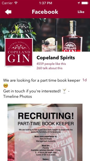 Copeland Spirits(圖2)-速報App