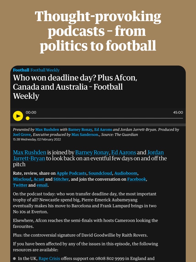 The Guardian - Live World News
