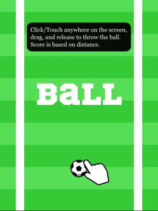 Ball Distance, game for IOS