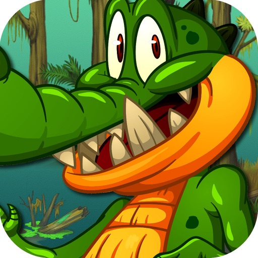 Scary Croco Board Game in Botanical Swamp of Bay iOS App