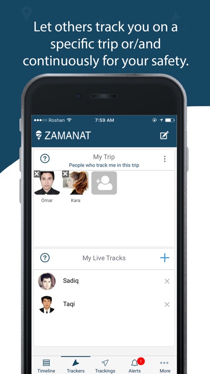 Zamanat - Companion App