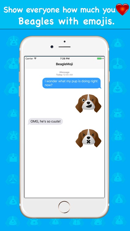 BeagleMoji - Beagle Emoji Keyboard