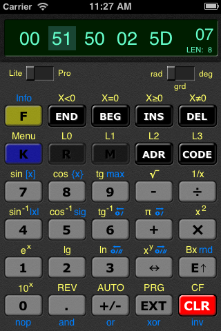 PrgCalc screenshot 3