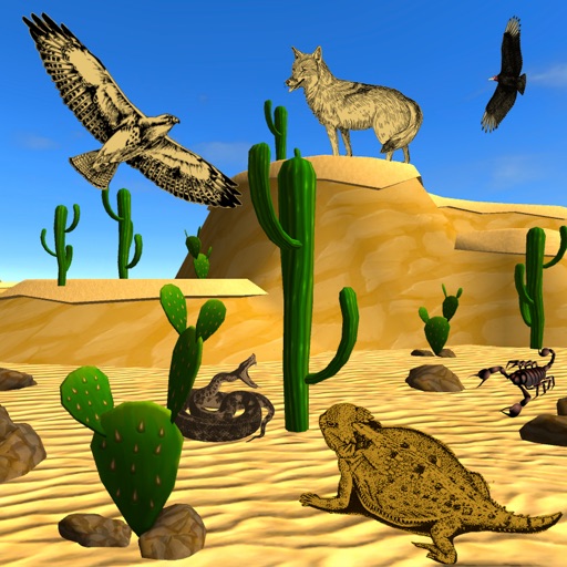 Desert Creatures Discovery iOS App