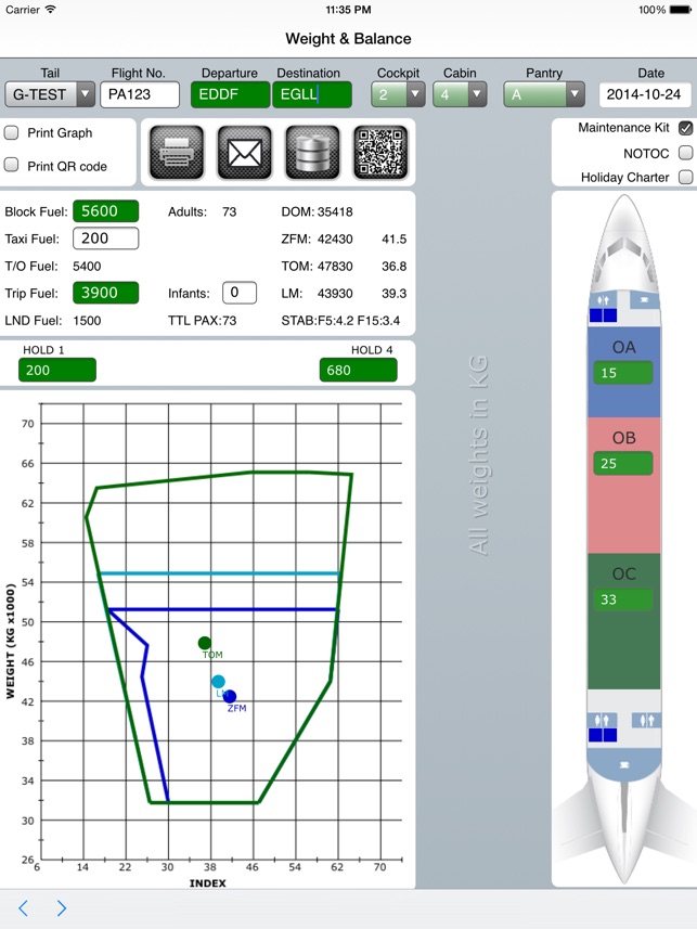 Pan Aero Weight and Balance B737(圖1)-速報App