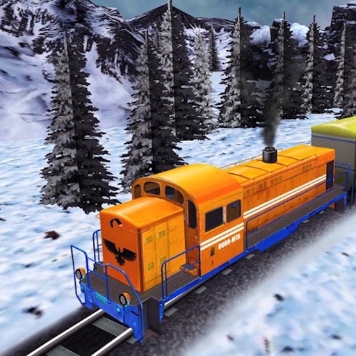 Train Frozen Track Driving Pro icon