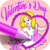 Valentine Coloring Pages – Love Book