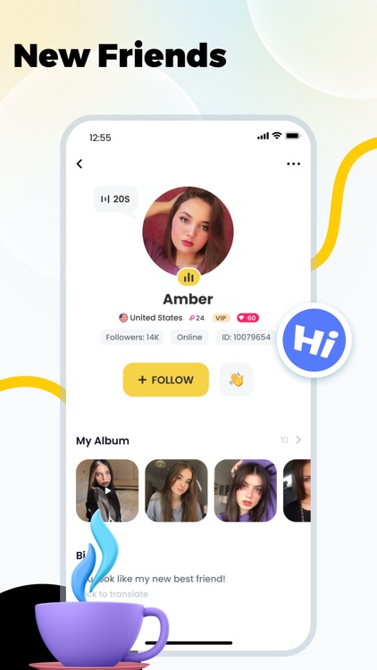 Amour - Live Streaming App screenshot-3