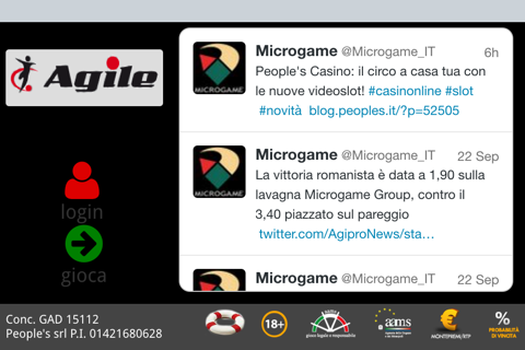 Agile Casinò screenshot 2