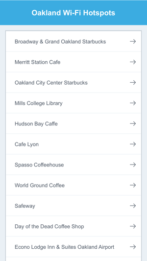 Oakland Wifi Hotspots(圖2)-速報App