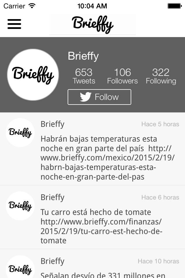 Brieffy screenshot 4