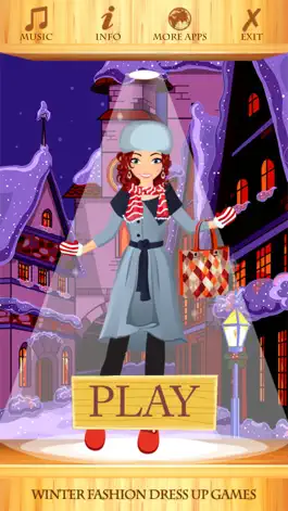 Game screenshot Winter Fashion Dress Up Games apk