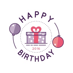 Birthday Party Stickers by Kappboom