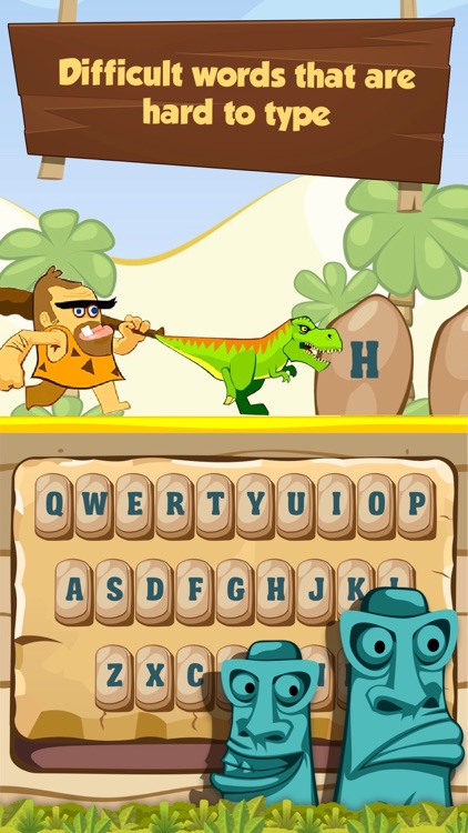 Typing Practice Pro - Dino Hunting