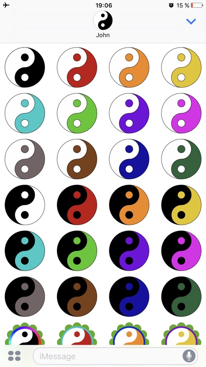 Yin & Yang stickers