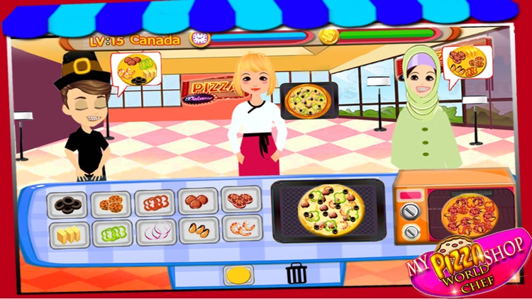 My Pizza Shop World Chef, Fast Food Cooking Games screenshot-4
