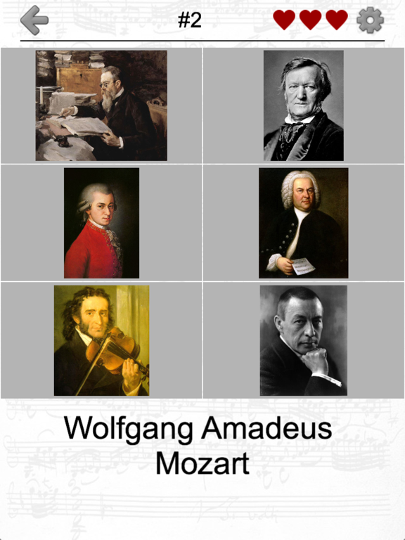 Famous Composers of Classical Music: Portrait Quiz screenshot 4