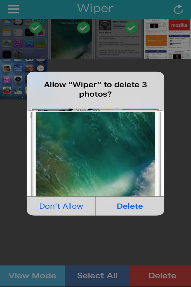 Wiper - Remove Screenshots and Saved Images screenshot 2